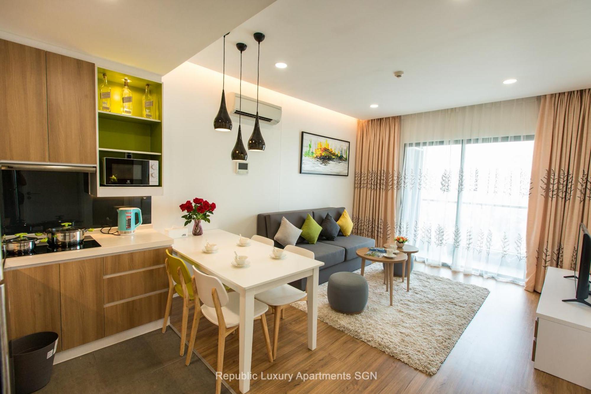 Republic Apartments Saigon Airport Ho Si Minh-város Kültér fotó